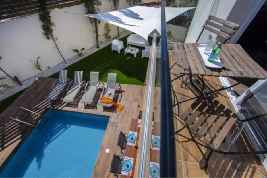 Tsokkos Family Villa - Pool Garden Walk To Beach Protaras Exteriör bild